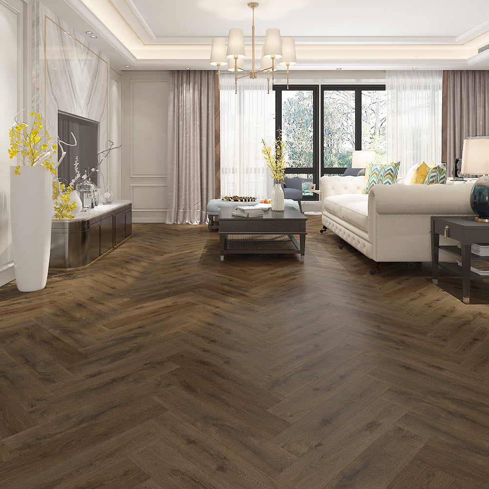 Allora Lvt Herringbone Woodland Oak £31 Per Meter = £68.82 Per Pack