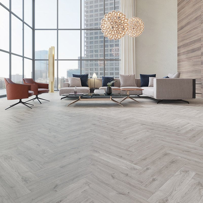 Allora Lvt Herringbone Chateau Grey £31 Per Meter = £68.82 Per Pack