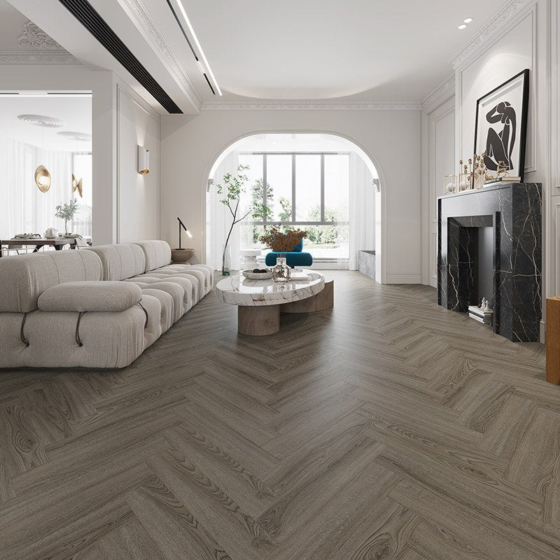 Allora Lvt Herringbone Empire Grey £31 Per Meter = £68.82 Per Pack