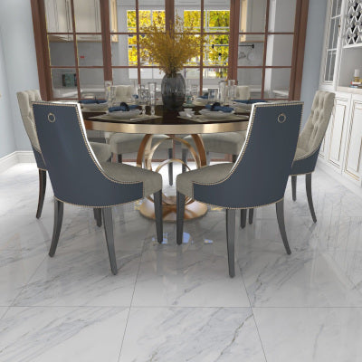 Hydrostone Marble White Tile £33 Per Meter = £55.24 Per Pack