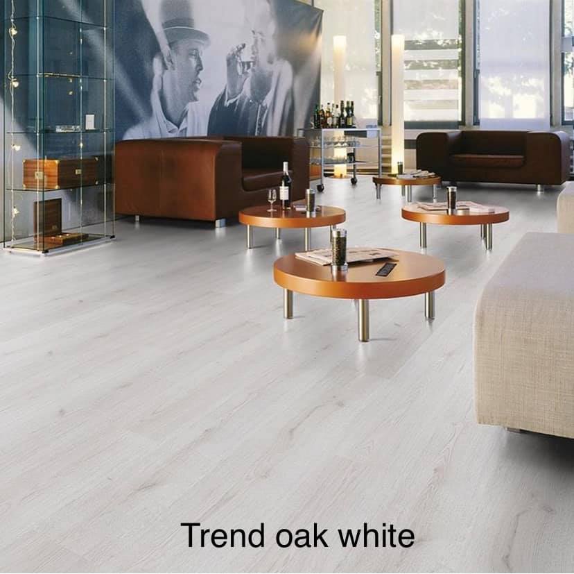 Trend Oak White Laminate £10.50 Per Metre 7mm = £25.16  Per Pack