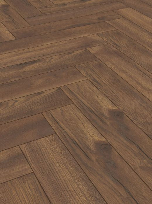 Sovereign Oak Herringbone Laminate £25 Per Meter = £31 Per Pack