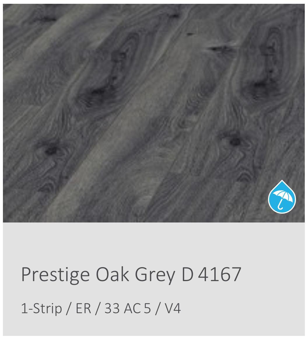 Prestige Oak Grey Laminate (D4167) £17.50 Per Metre = £20.80 Per Pack